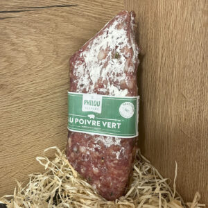 Saucisson au poivre vert