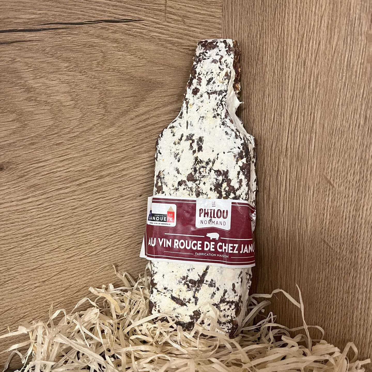 Saucisson vin rouge