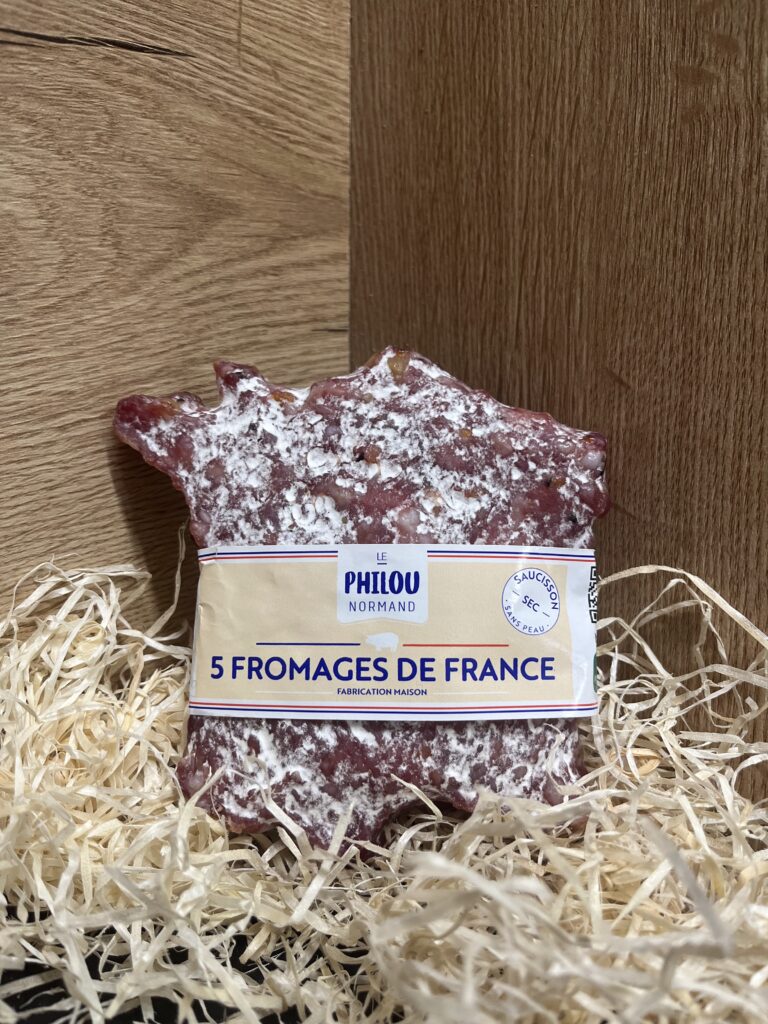 Saucisson sec aux 5 fromages de France
